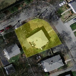 35 Farquhar Rd, Newton MA 02460-2007 aerial view