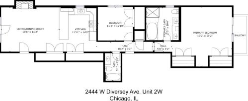 2444 Diversey Ave, Chicago IL 60647-6635 exterior