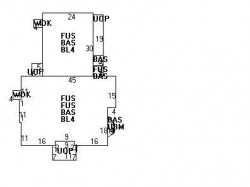 115 Jewett St, Newton MA 02458-1543 floor plan