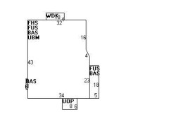 179 Tremont St, Newton MA  02458-2132 floor plan