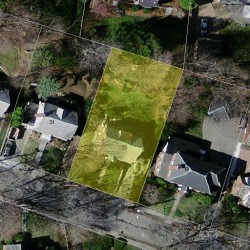 25 Stuart Rd, Newton MA  02459-1210 aerial view