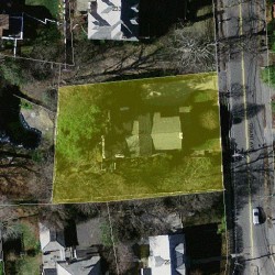 241 Grant Ave, Newton MA 02459-2013 aerial view