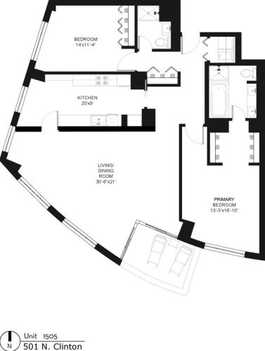 501 Clinton St, Chicago IL  60607-3801 exterior