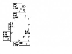 363 Walnut St, Newton MA  02460-1945 floor plan