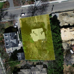 269 Highland St, Newton MA 02465-2714 aerial view