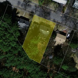 11 Chatham Rd, Newton MA 02461-1009 aerial view