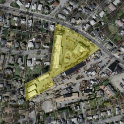 90 Crafts St, Newton MA 02458-1259 aerial view