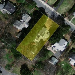 88 Central St, Newton MA 02466-2410 aerial view