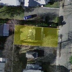 51 Rustic St, Newton MA 02458-1024 aerial view