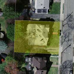 20 Charlotte Rd, Newton MA 02459-1708 aerial view