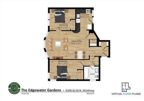 6110 Winthrop Ave, Chicago IL 60660-2487 exterior