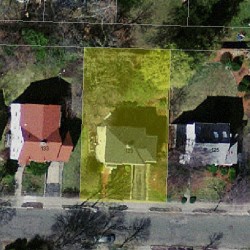 129 Oakdale Rd, Newton MA 02461-1812 aerial view