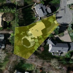 25 Laurus Ln, Newton MA 02459-3138 aerial view