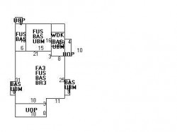 66 Oxford Rd, Newton MA  02459-2405 floor plan