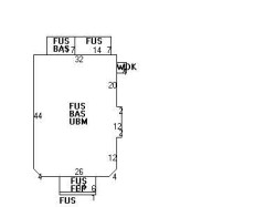42 Westbourne Rd, Newton MA 02459-1616 floor plan
