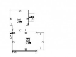 25 Cornell St, Newton MA  02462-1107 floor plan