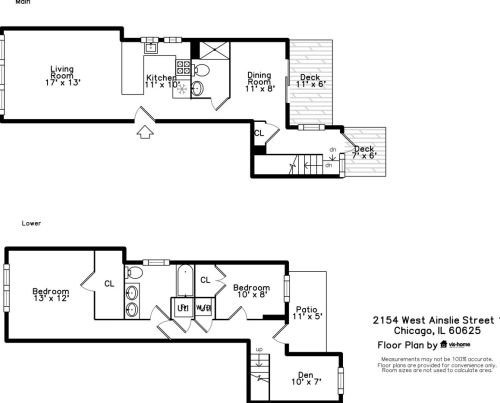 2154 Ainslie St, Chicago IL  60625-1350 exterior