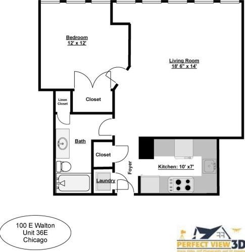 100 Walton St, Chicago IL 60611-1448 exterior