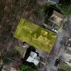 101 Hawthorne Ave, Newton MA  02466-3015 aerial view