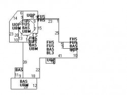 340 Chestnut St, Newton MA 02465-2951 floor plan